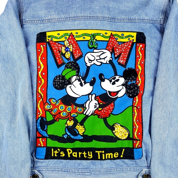Vintage 1990s Disney Denim Jacket - Picture 3 of 14